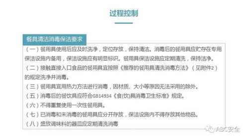 餐饮服务食品安全操作规范 保障消费者健康的关键